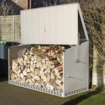 Trimetals Log Store – Cream Trimetals Log Store – Cream